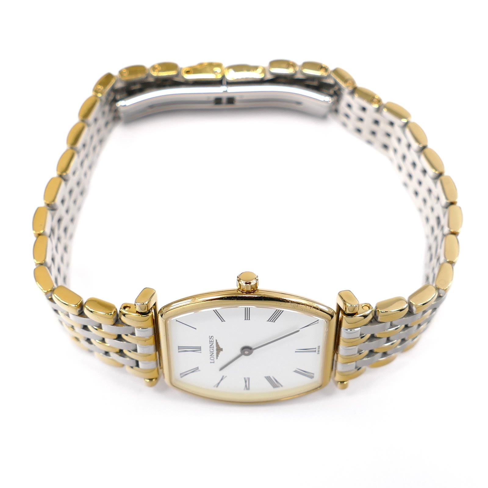 Longines La Grande Classique L4.205.2 Gold PVD crown