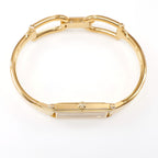 Gucci 1500L 18k Gold Plated crown