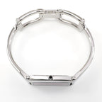 Gucci 1500L Stainless Steel crown with black cabochon