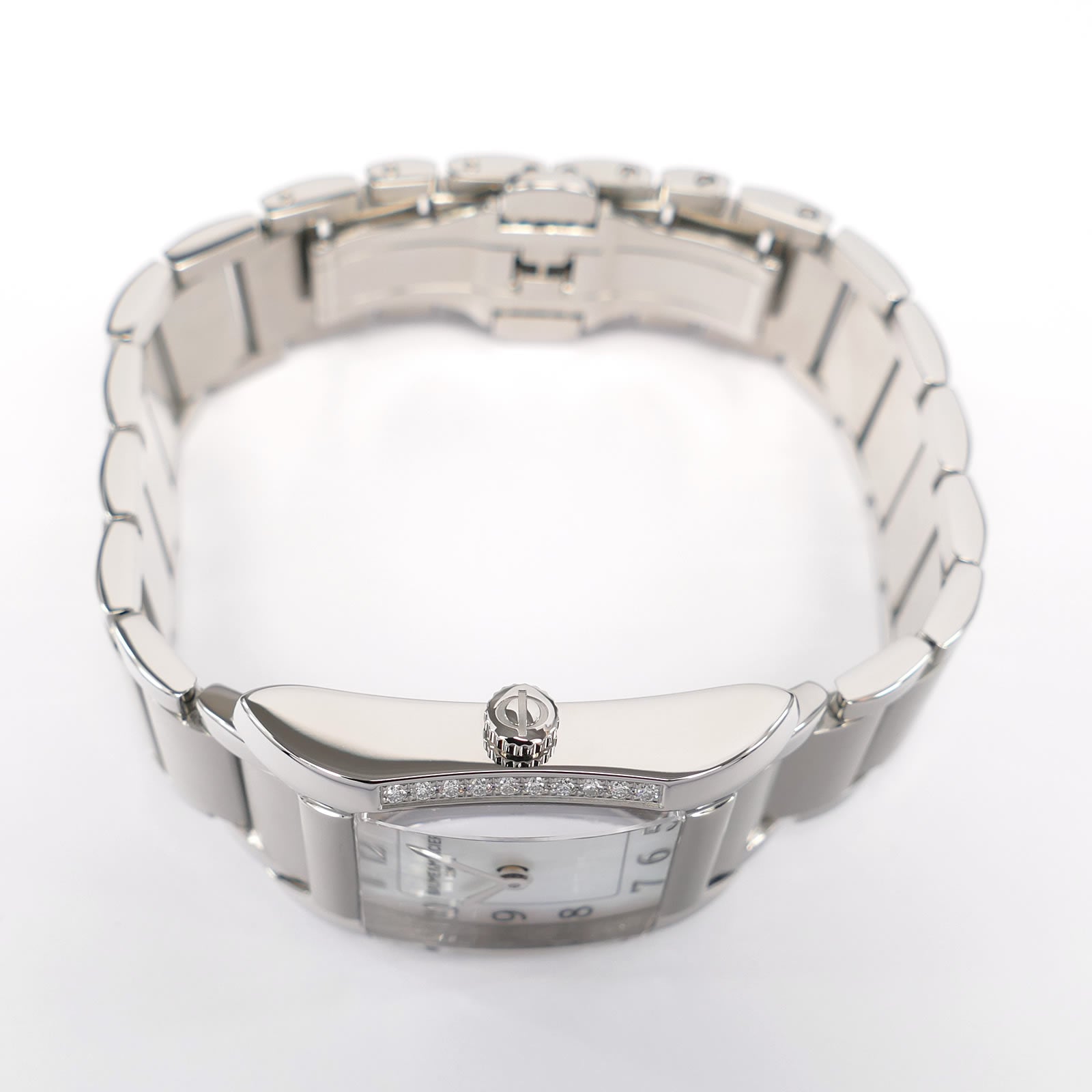 Baume & Mercier Hampton 65725 stainless steel crown