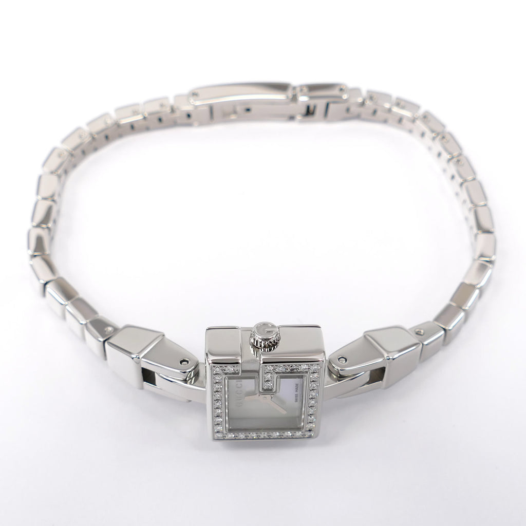 Gucci Mini G 102 stainless steel crown