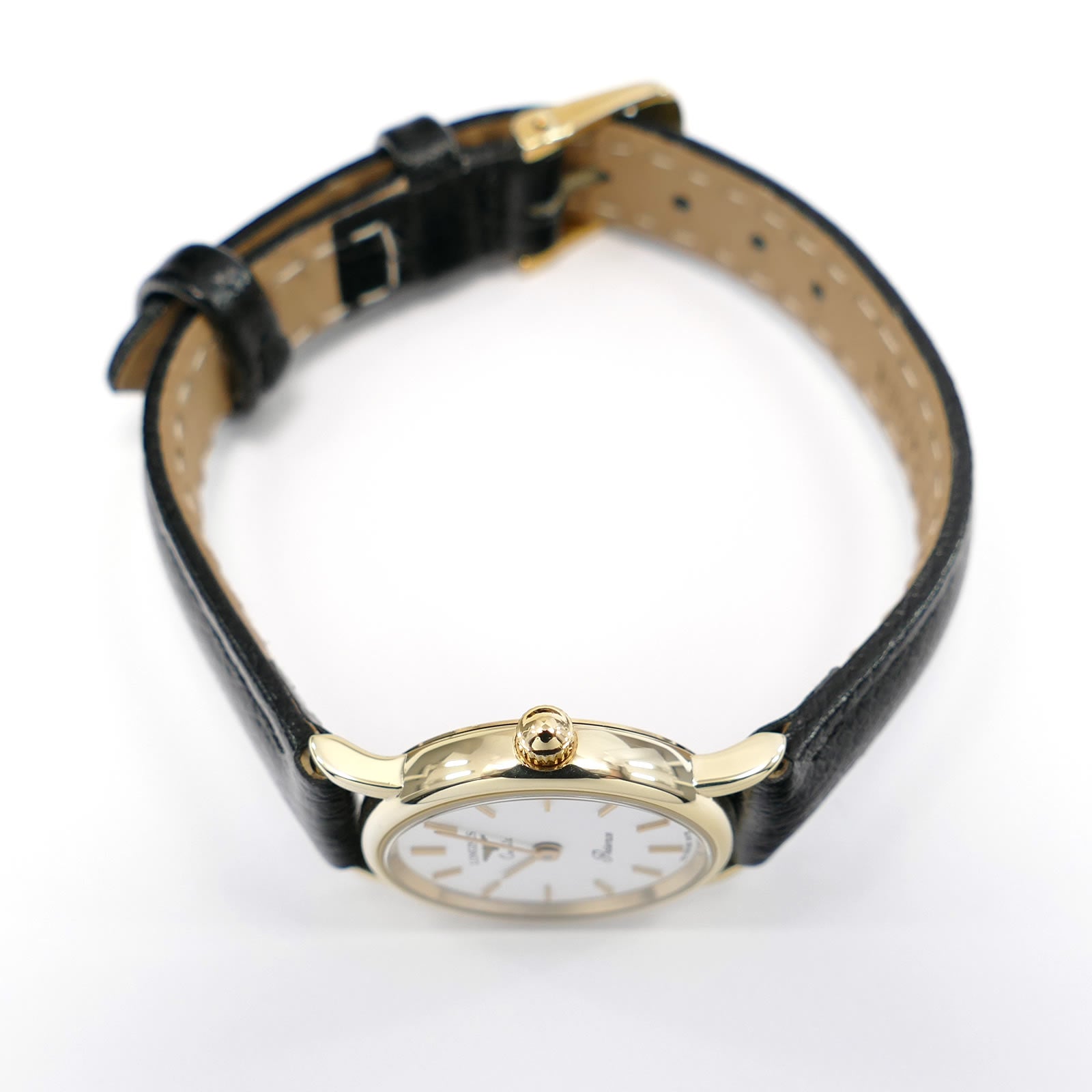 Longines Présence 9k gold crown