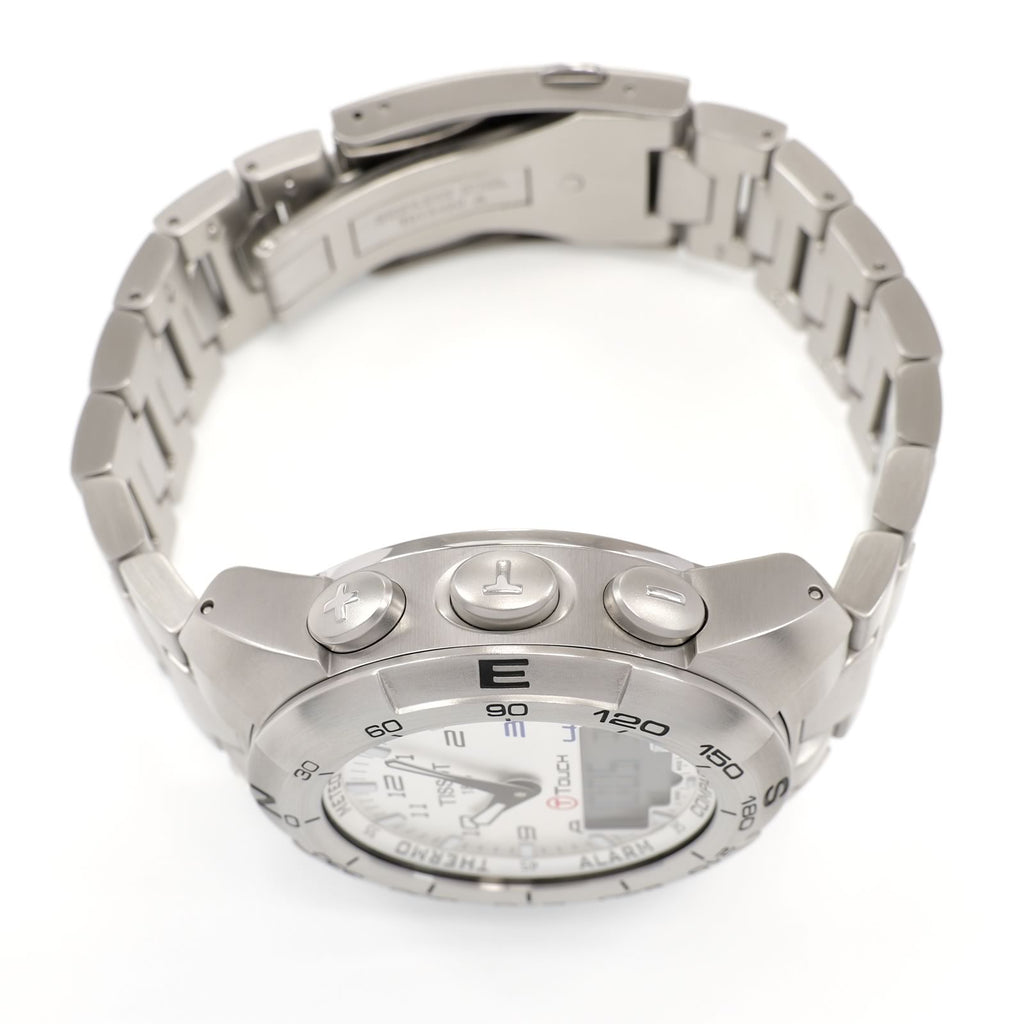 Tissot T-Touch Expert T013420A stainless steel pushers