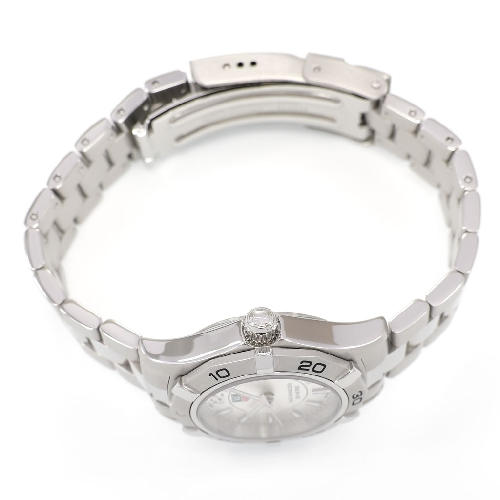 TAG Heuer Aquaracer WAF1412 stainless steel screw down crown