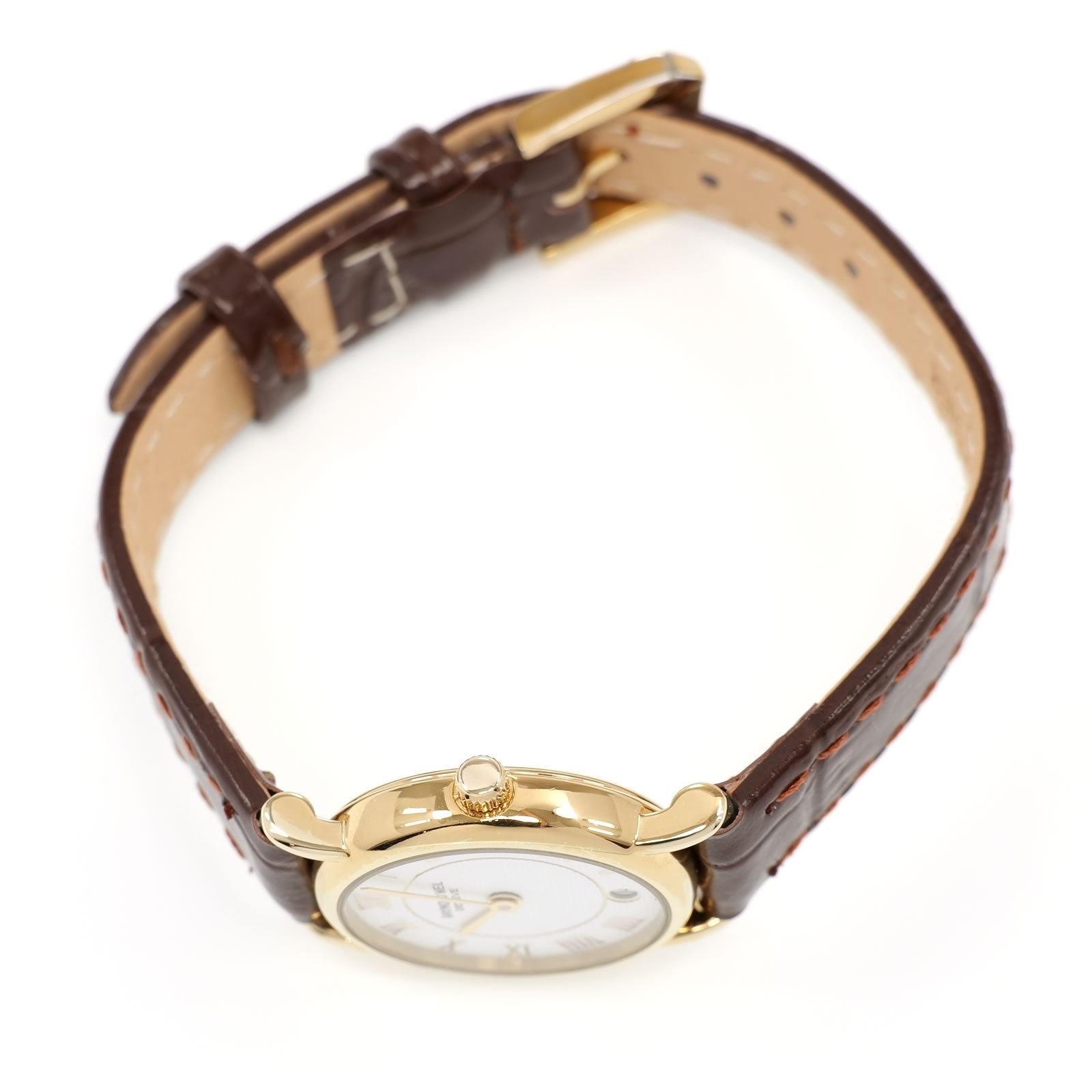 Raymond Weil Geneve 9923 18k gold plated crown