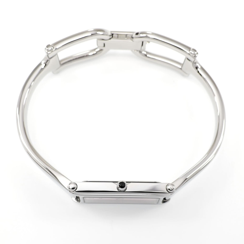 Gucci 1500L stainless steel crown with black cabochon