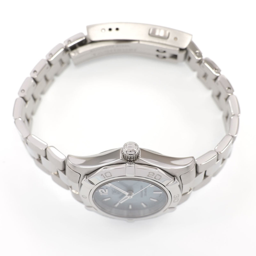 TAG Heuer Aquaracer WAF1417 stainless steel screw down crown