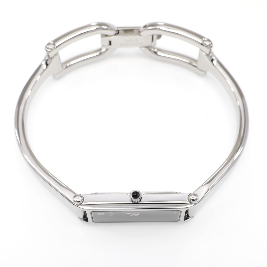 Gucci 1500L Stainless Steel crown with black cabochon