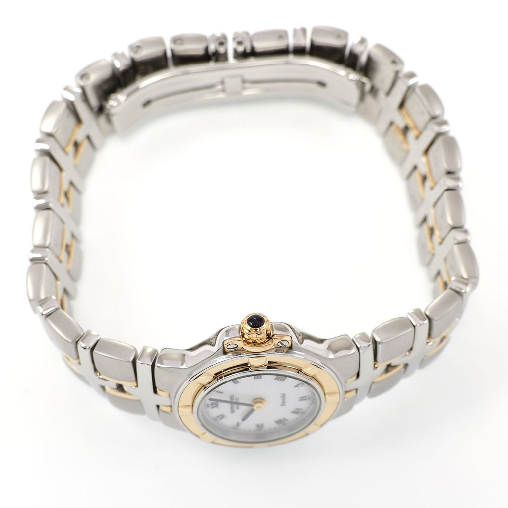 Raymond Weil Parsifal 9690 18k gold plated crown with sapphire cabochon