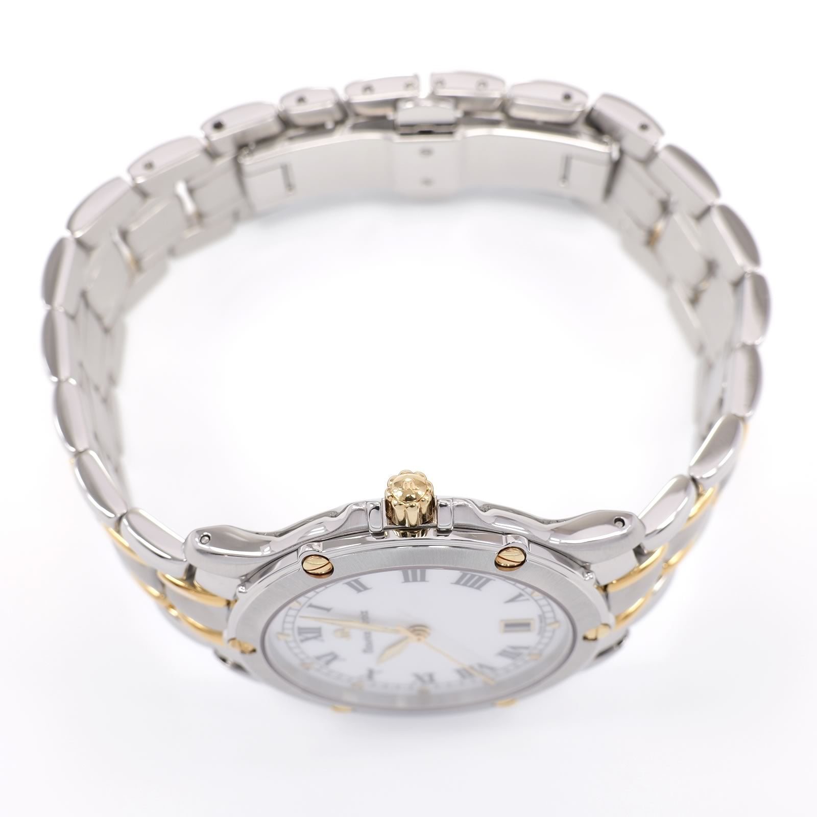 Maurice Lacroix Tiago 69709 18k Gold screw down crown