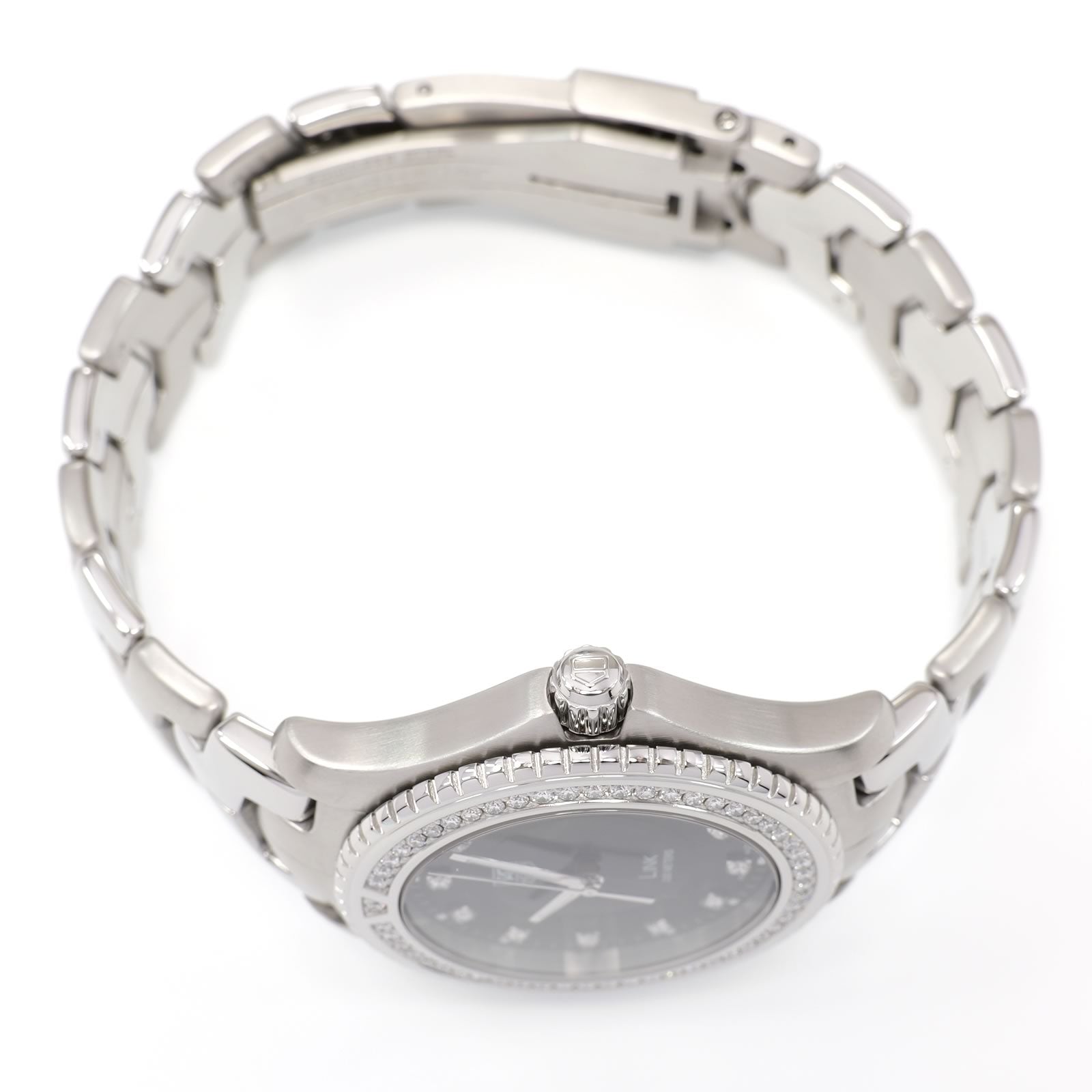 TAG Heuer Link WJ1117-0 stainless steel screw down crown