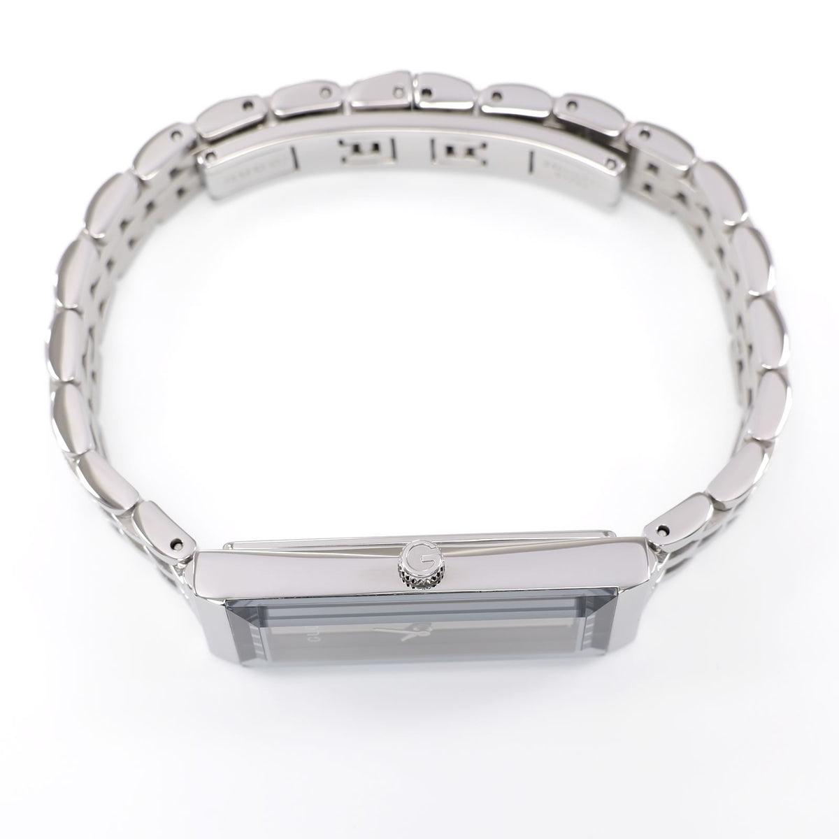 Gucci G-Frame YA127501 stainless steel crown