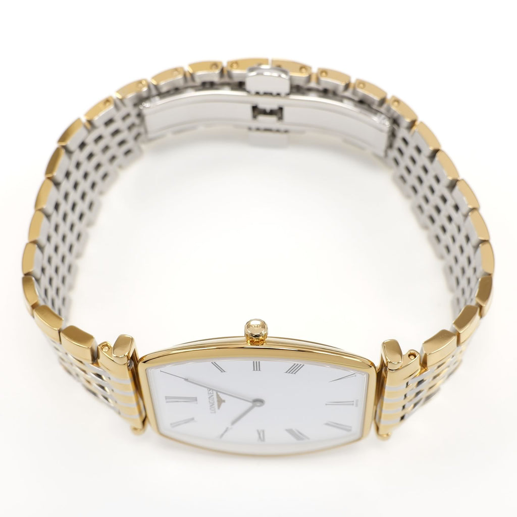Longines La Grande Classique L4.705.2 gold PVD crown