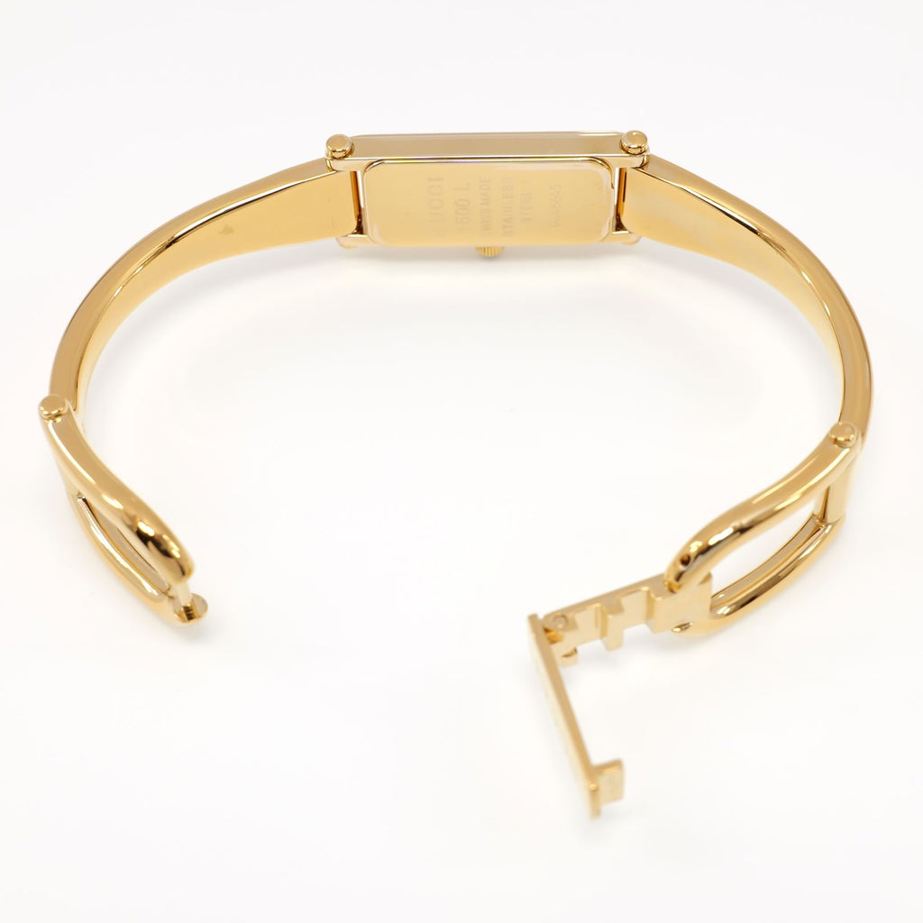 Gucci 1500L 18k Gold Plated Bangle clip