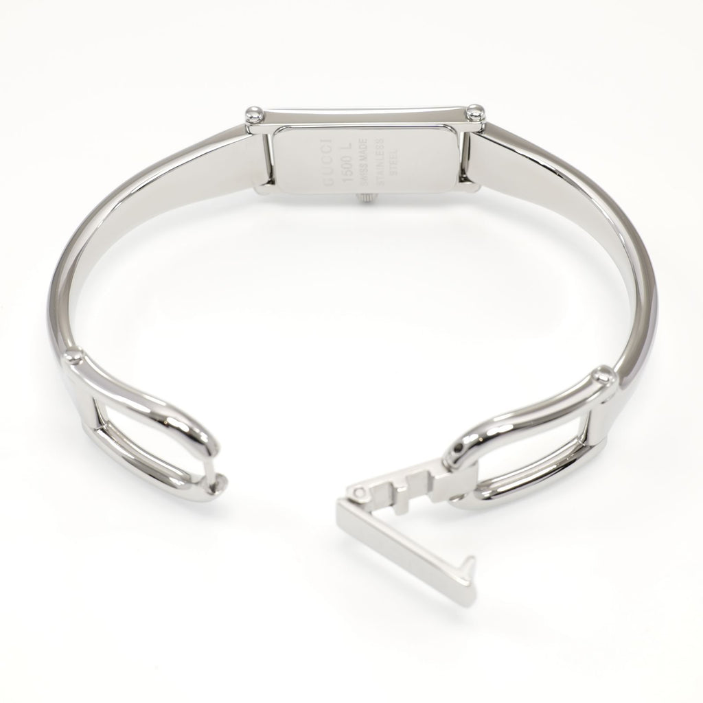 Gucci 1500L stainless steel bangle clip
