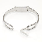 Gucci 1500L stainless steel bangle clip