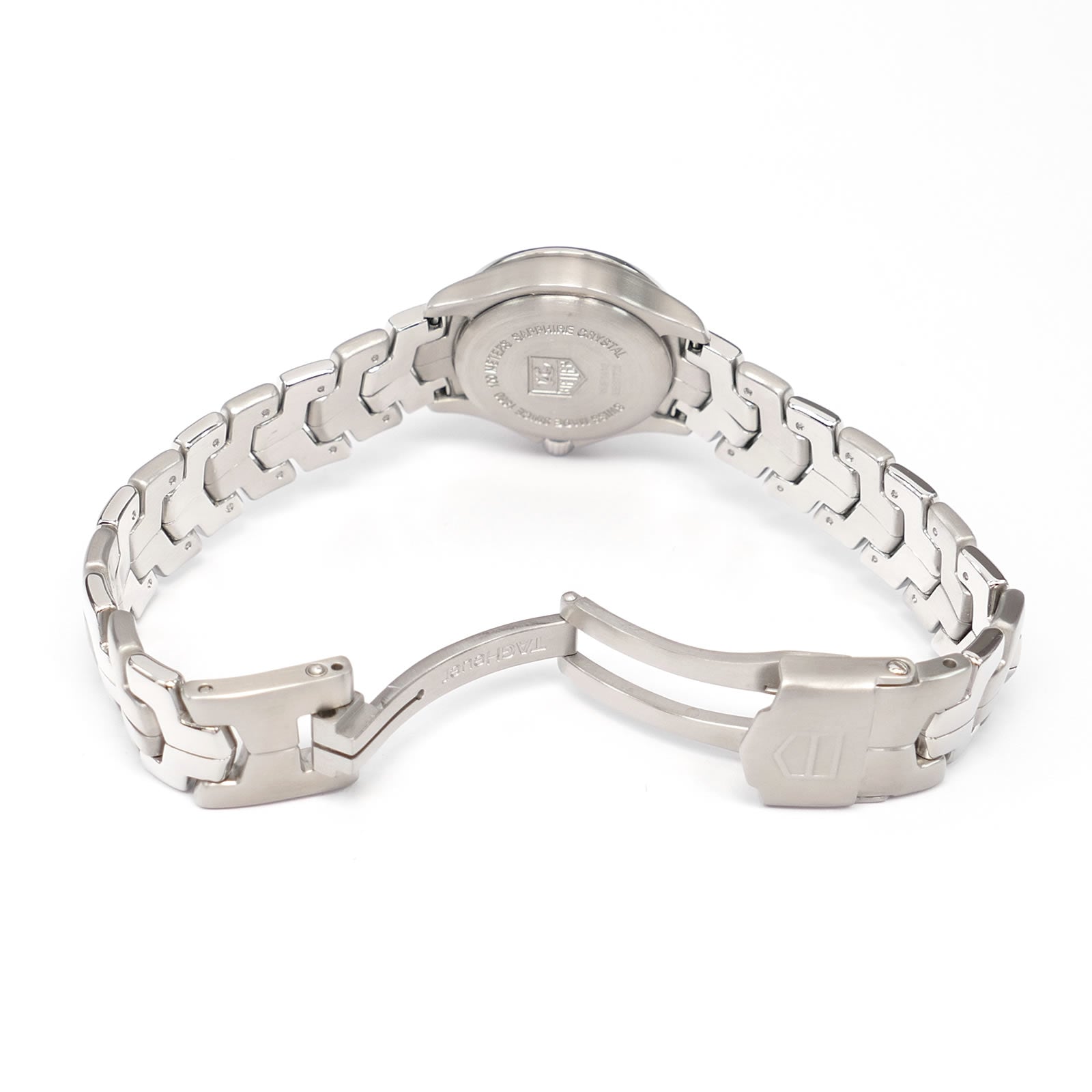 TAG Heuer Link WJF1410 stainless steel folding clasp