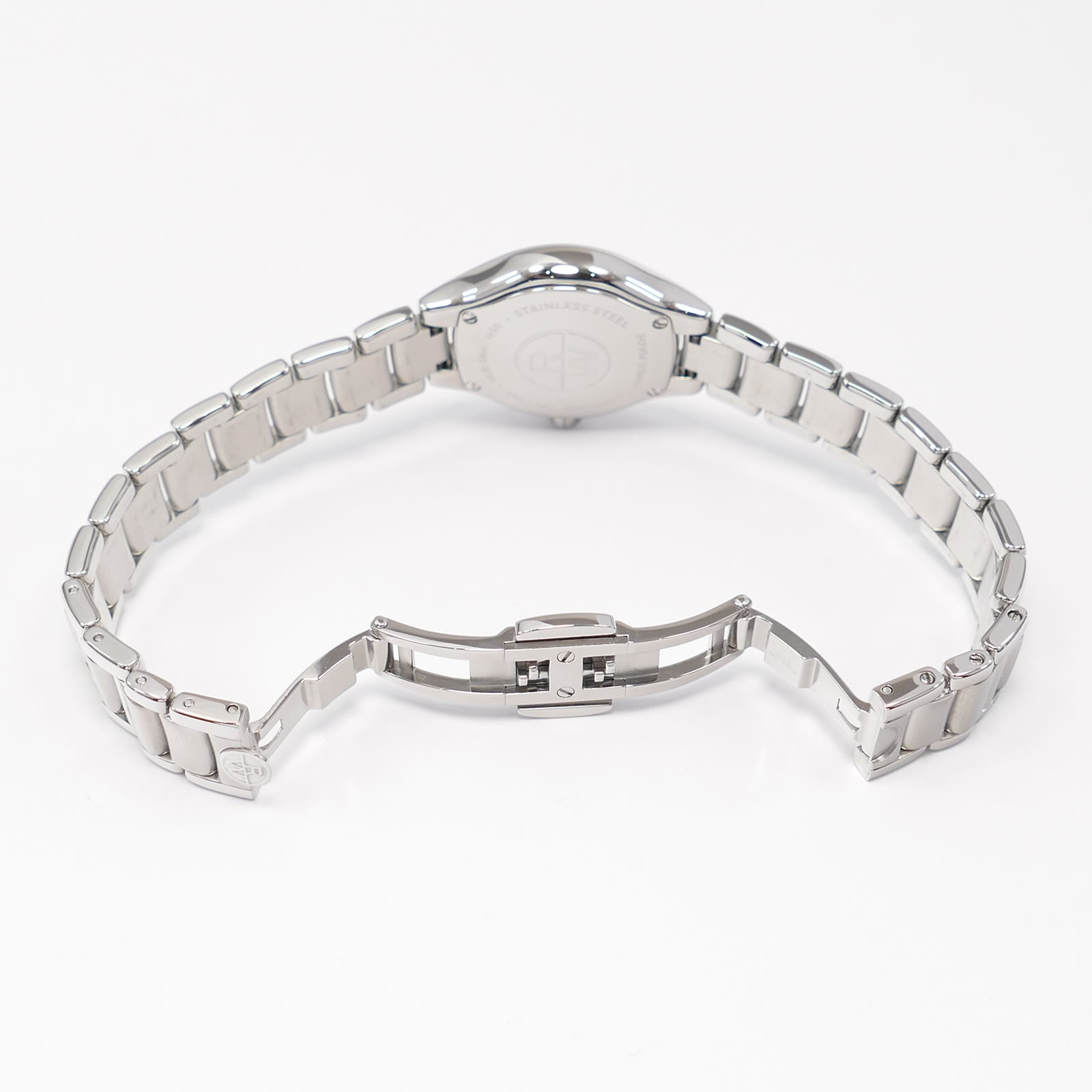 Raymond Weil Noemia 5124 stainless steel bi folding clasp