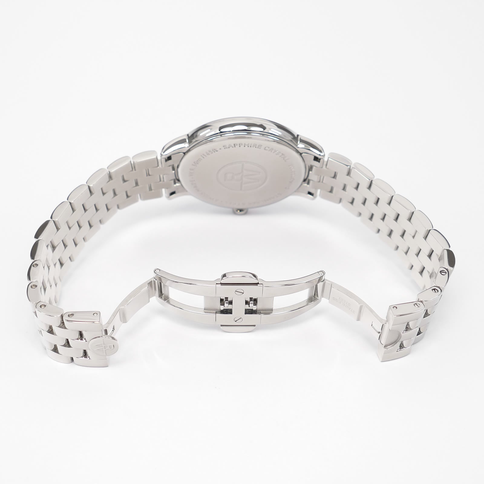 Raymond Weil Toccata 5484 stainless steel bi folding clasp
