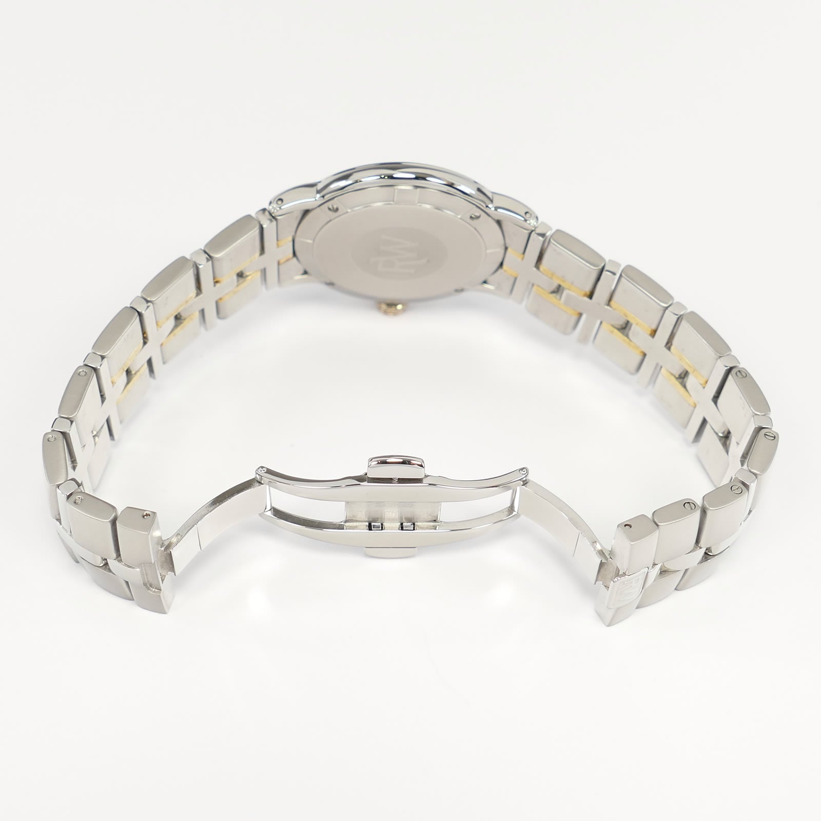 Raymond Weil Parsifal 9540 stainless steel bi folding clasp