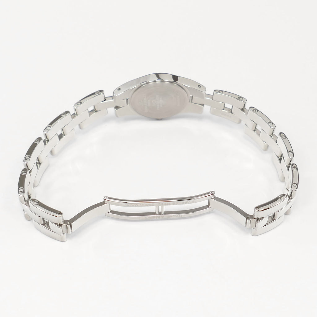 Baume & Mercier Linea MV045204 stainless steel bi folding clasp