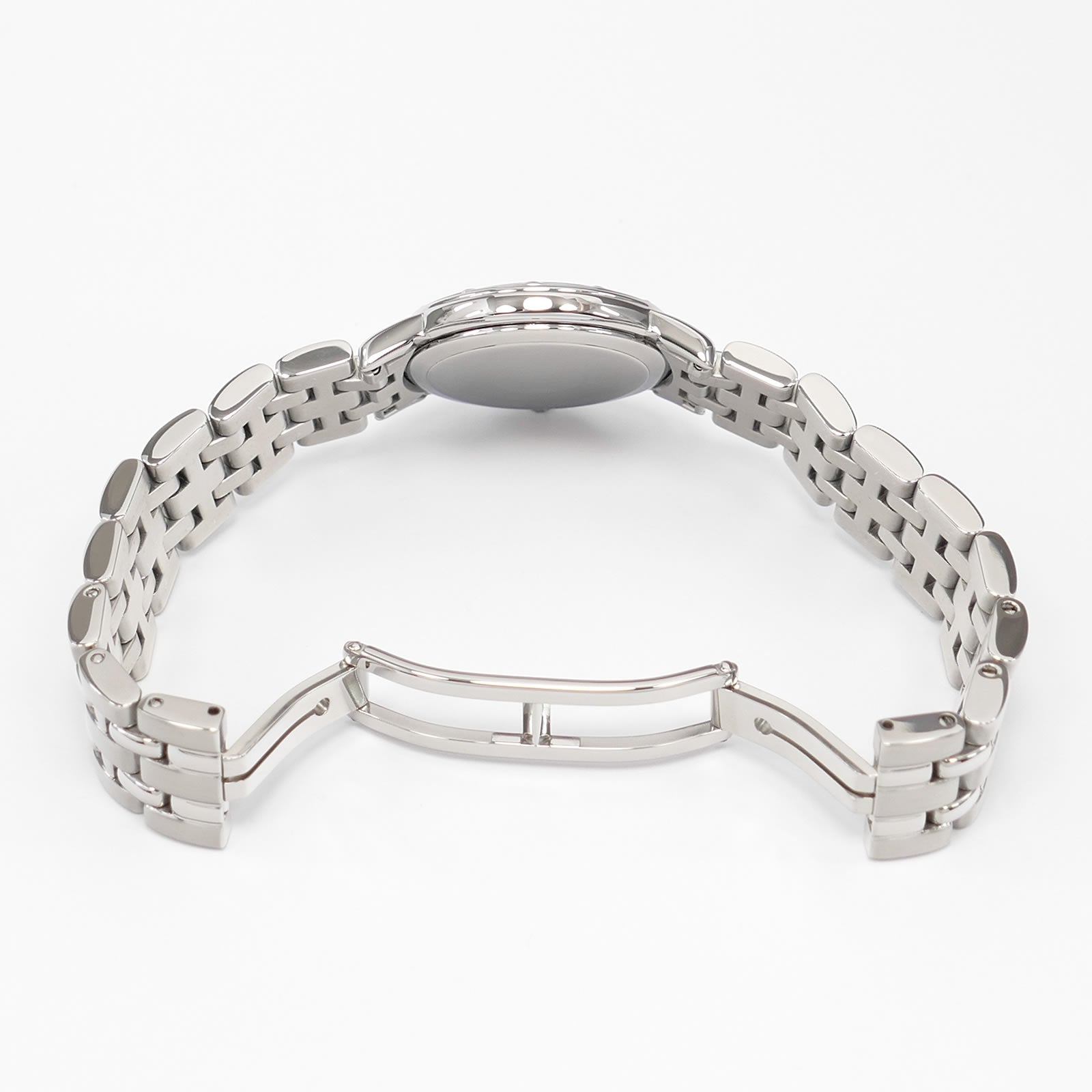Raymond Weil Tango 5360 stainless steel bi folding clasp