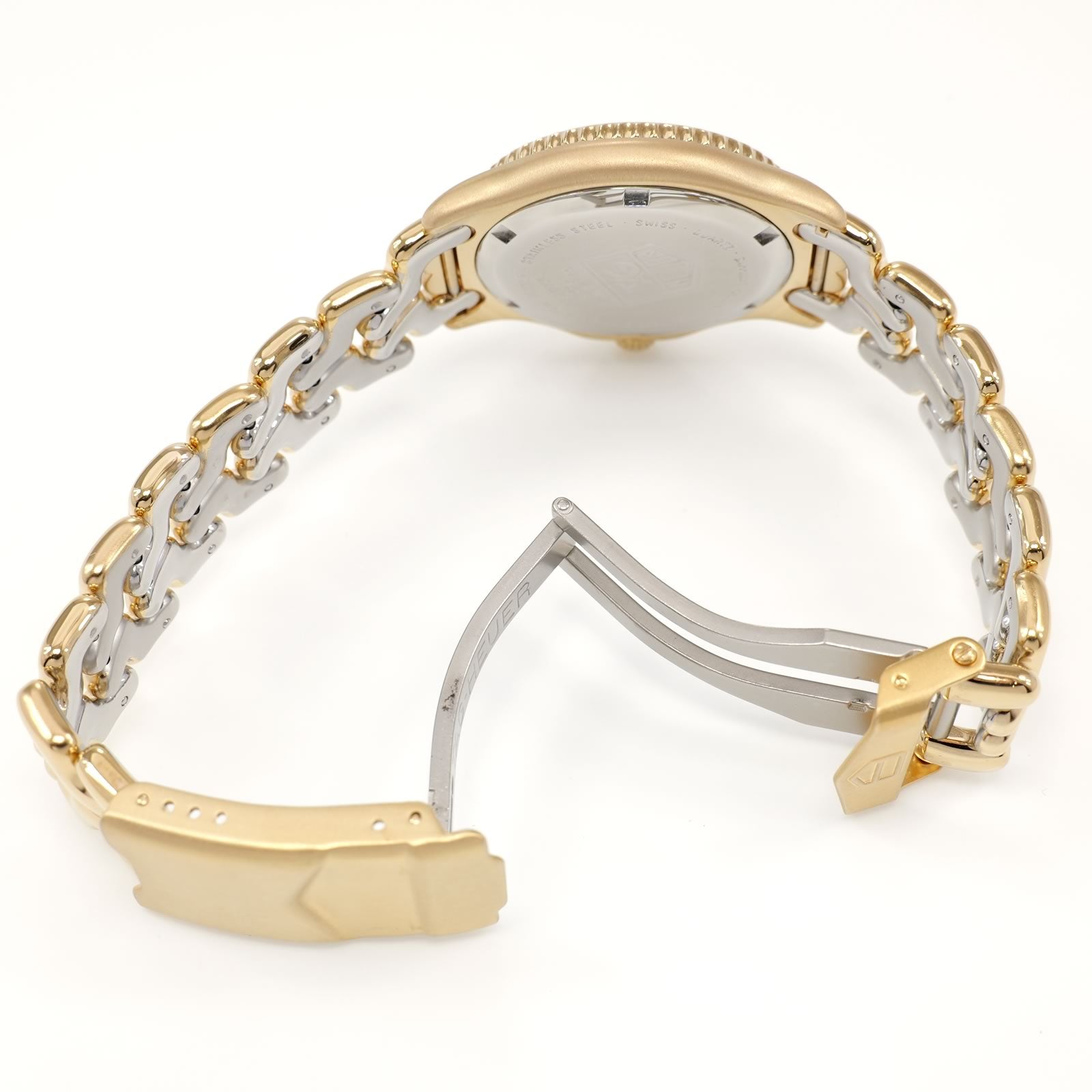 TAG Heuer SEL S94.713M/E stainless steel folding clasp
