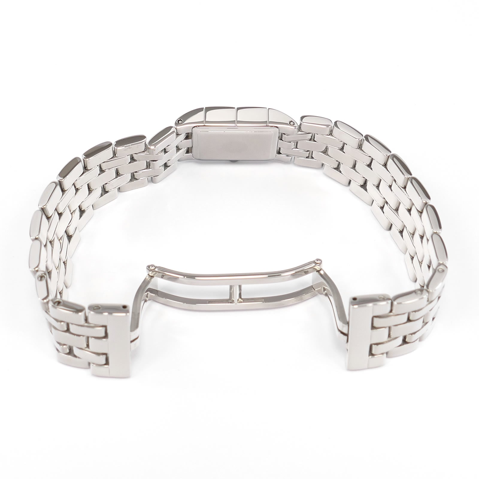 Raymond Weil Tema 5886 stainless steel bi folding clasp