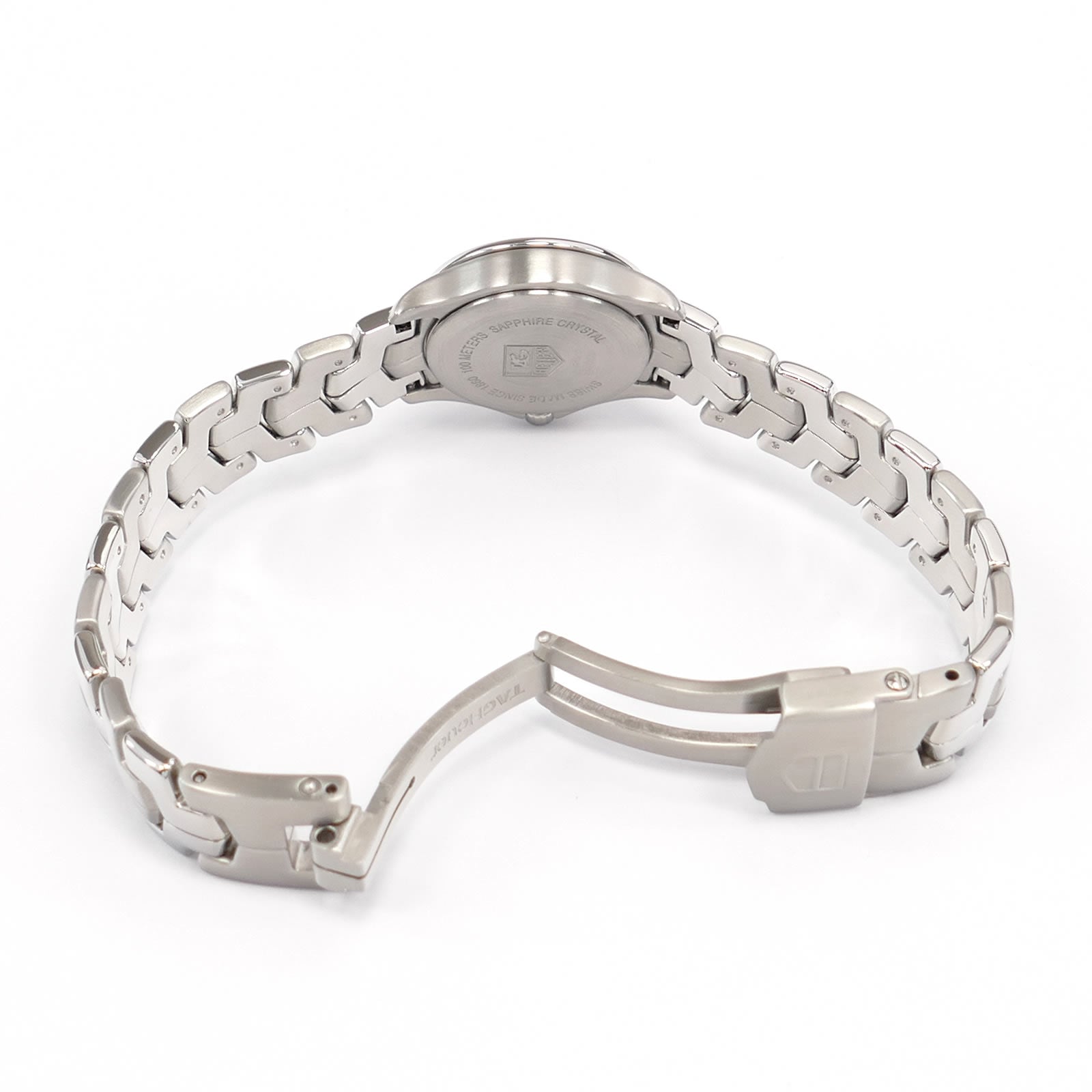 TAG Heuer Link WJF1410 stainless steel folding clasp