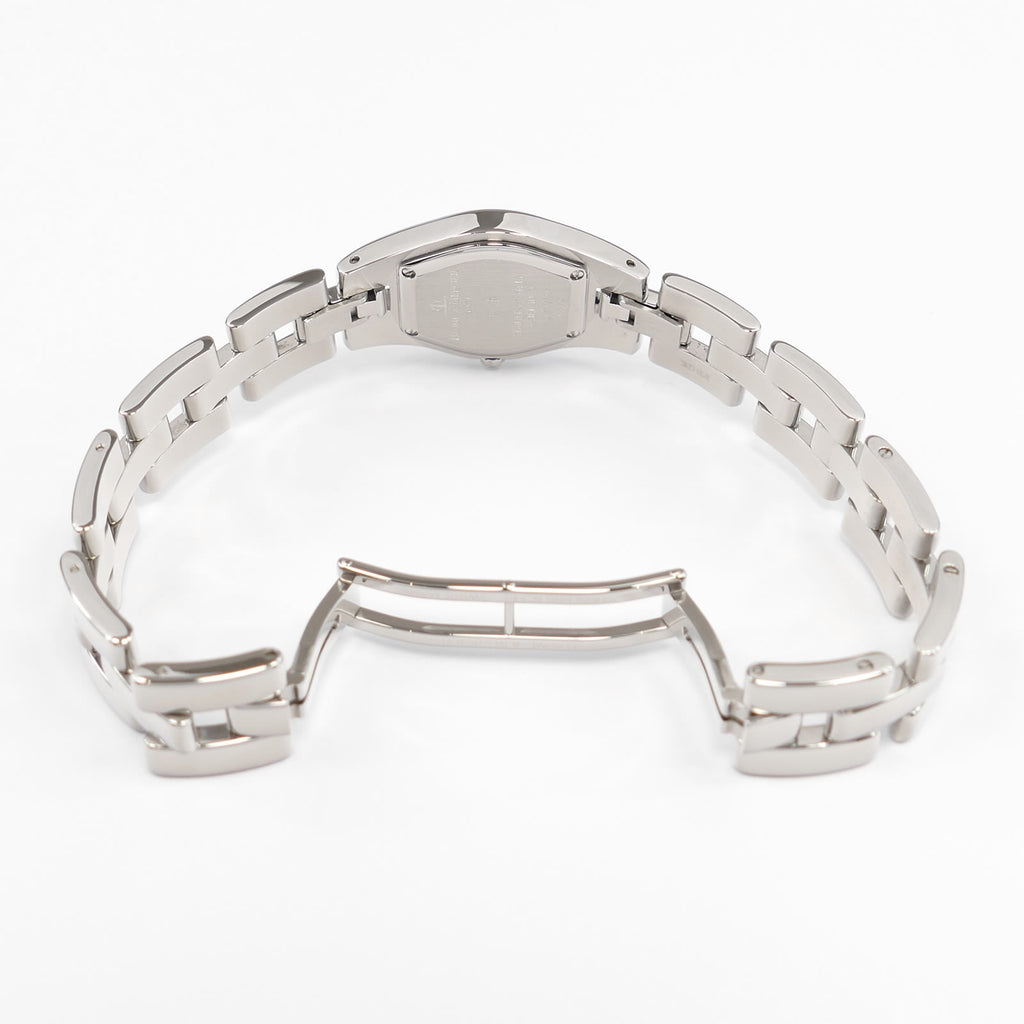Baume & Mercier Linea 65339 stainless steel bi folding clasp