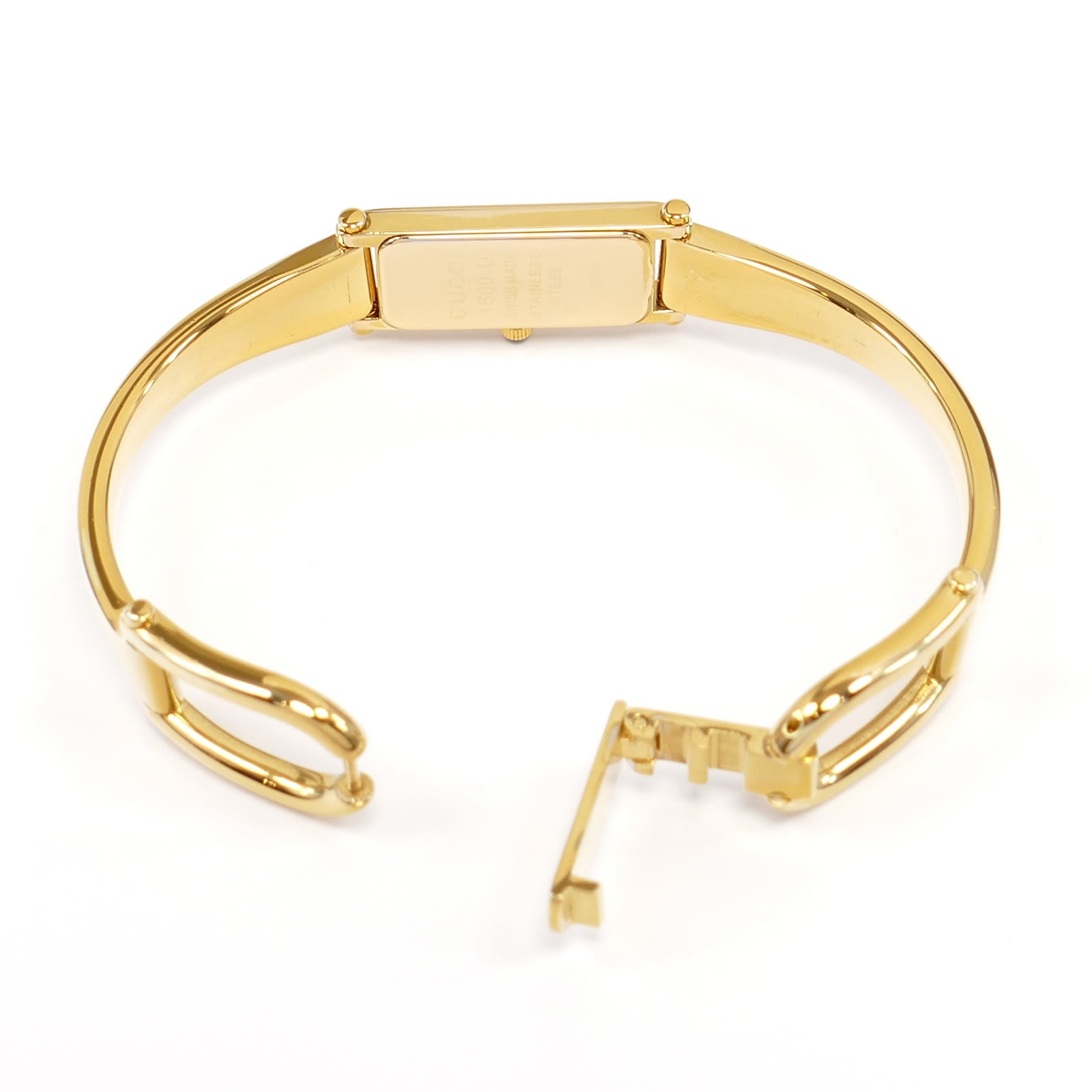 Gucci 1500L 18k Gold Plated Bangle clip