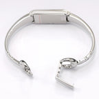 Gucci G-Line 109 stainless steel bangle clip