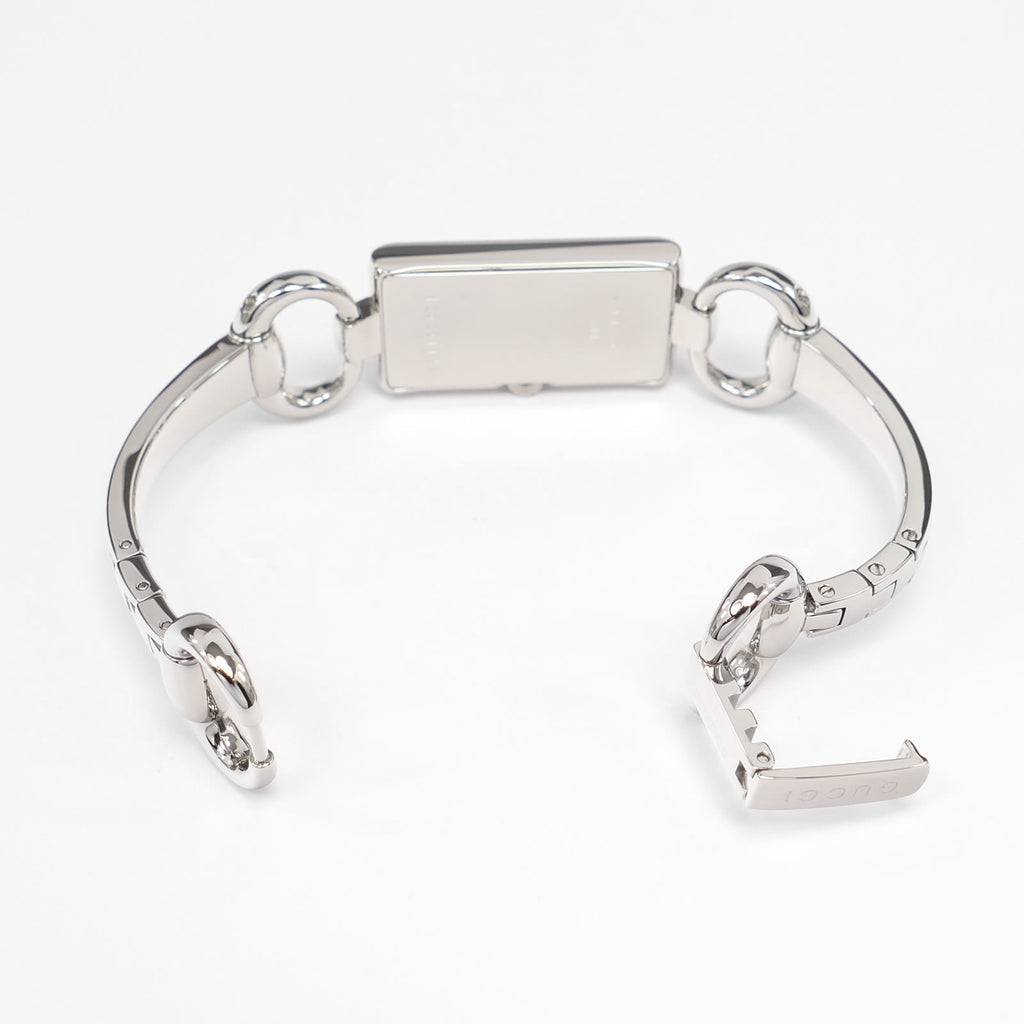 Gucci Tornabuoni 119 stainless steel bangle clip