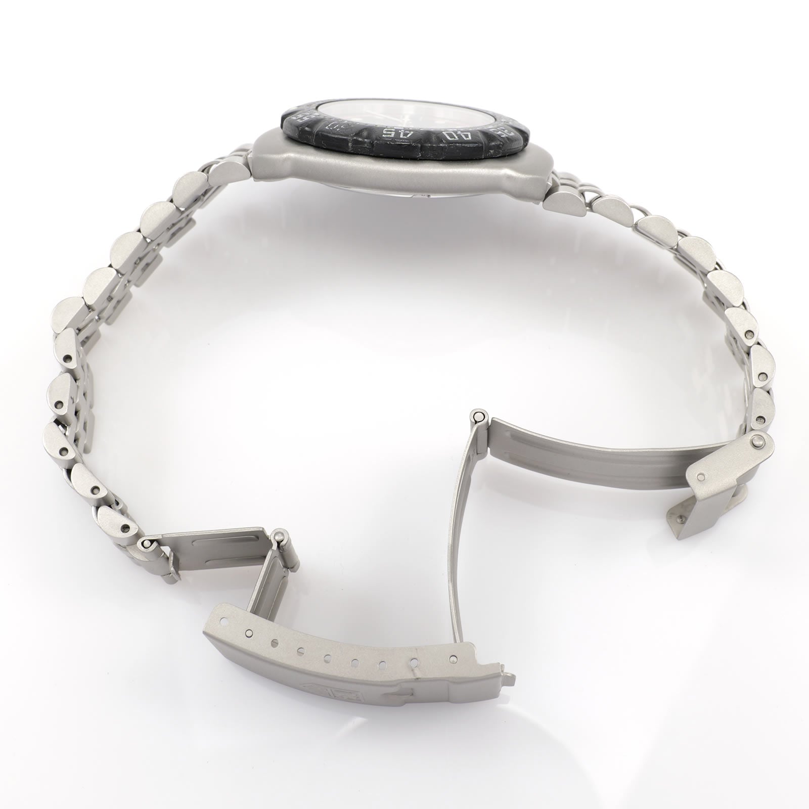 TAG Heuer Formula 1 WA1214 stainless steel folding clasp