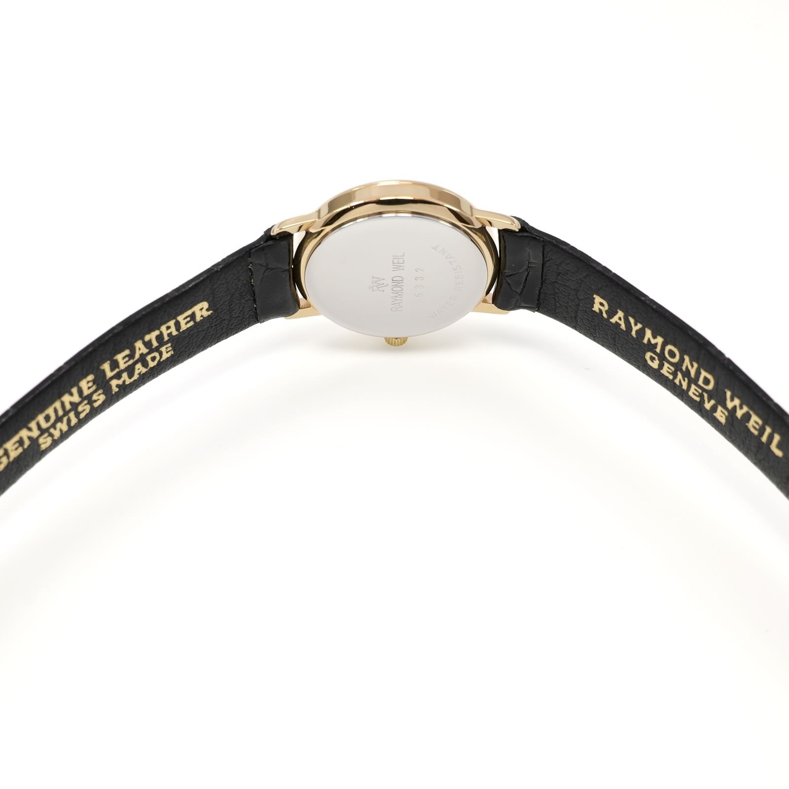 Raymond Weil Geneve 5332 two piece leather strap