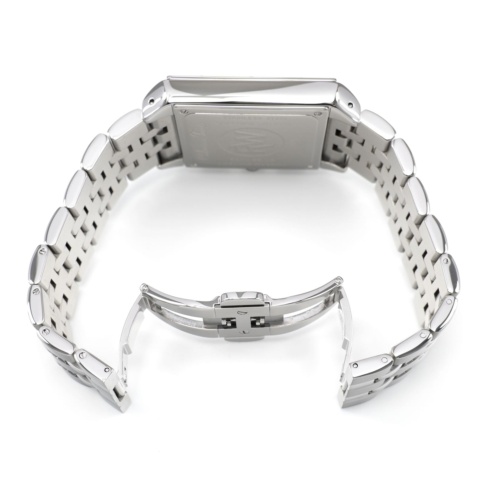 Raymond Weil Tango 4881 stainless steel folding clasp