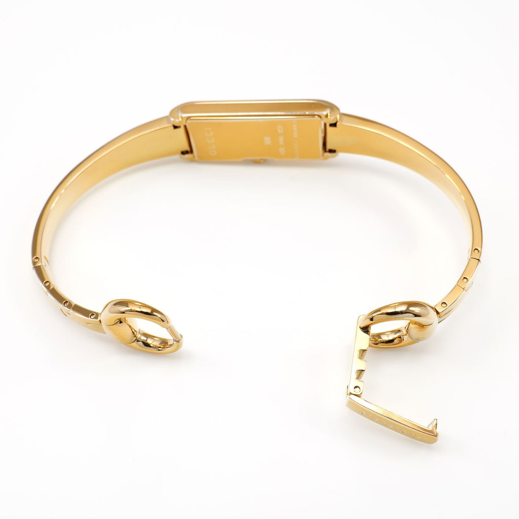 Gucci G-Line 109 18k Gold Plated bangle clip