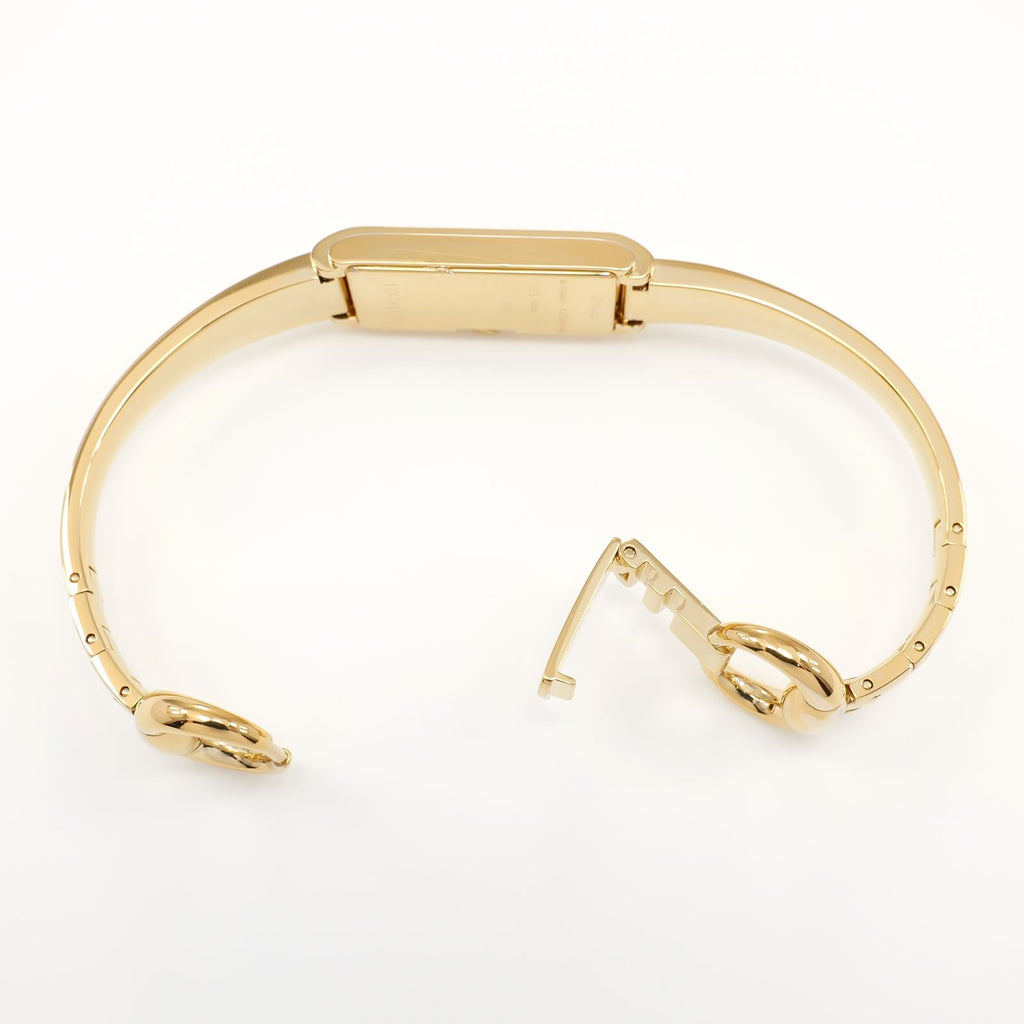 Gucci G-Line 109 18k Gold Plated Bangle clip