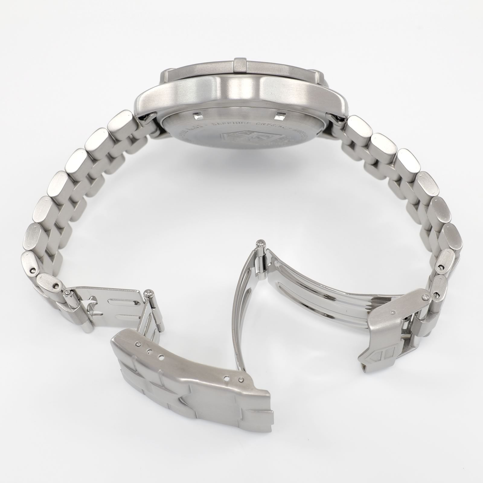 TAG Heuer 2000 Chronograph CK1110-0 stainless steel FAA001 clasp