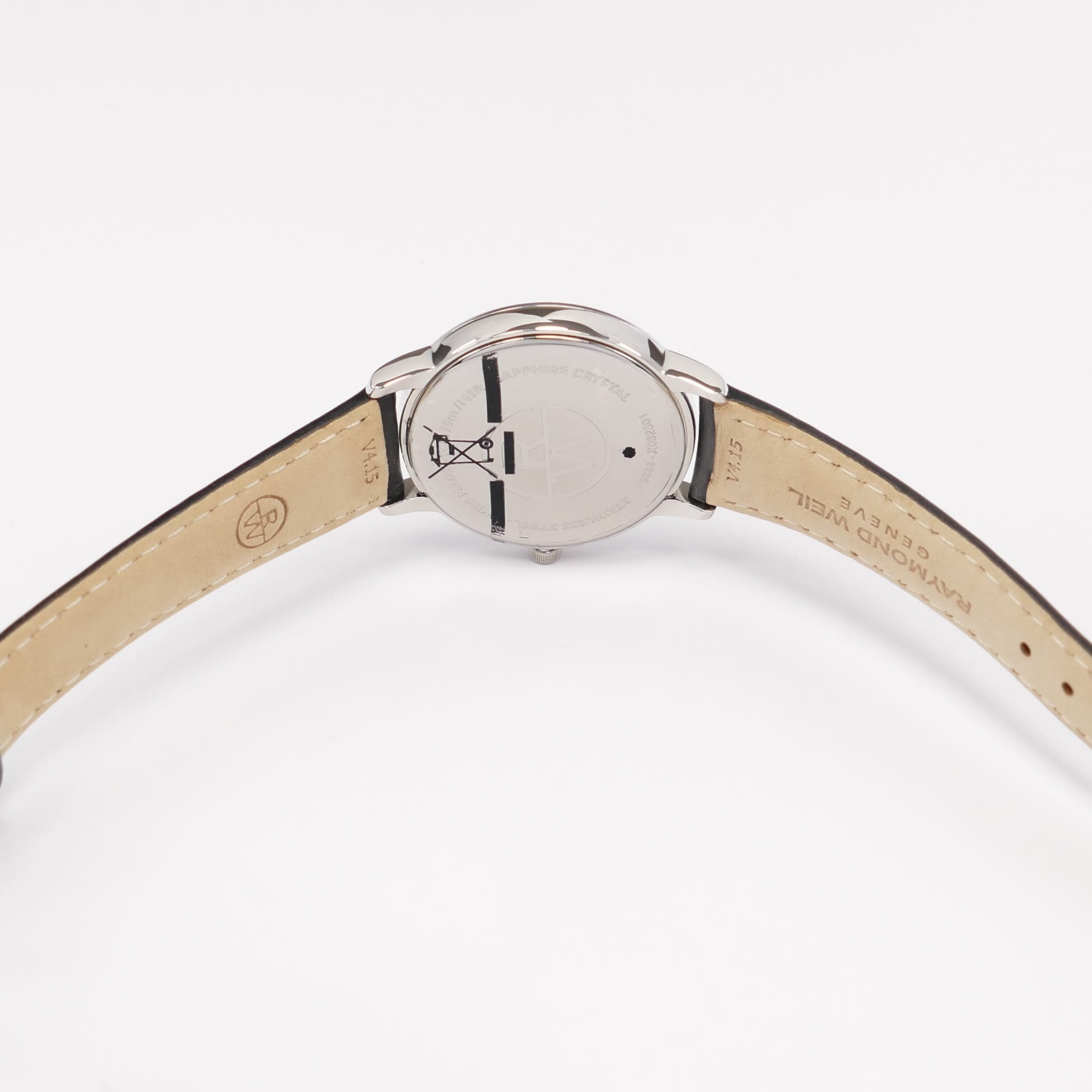 Raymond Weil Toccata 5388 two peace leather and fabric strap