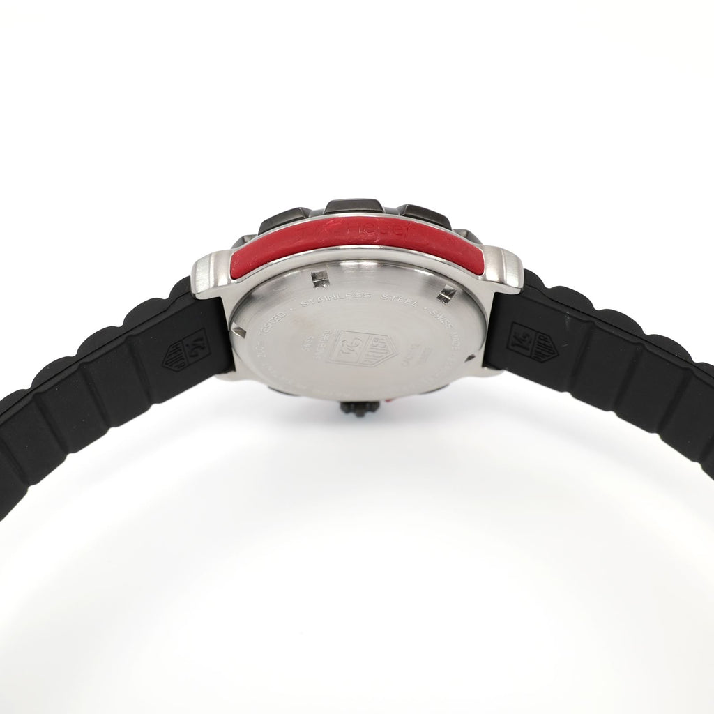TAG Heuer Formula 1 CAC1112 two piece rubber strap