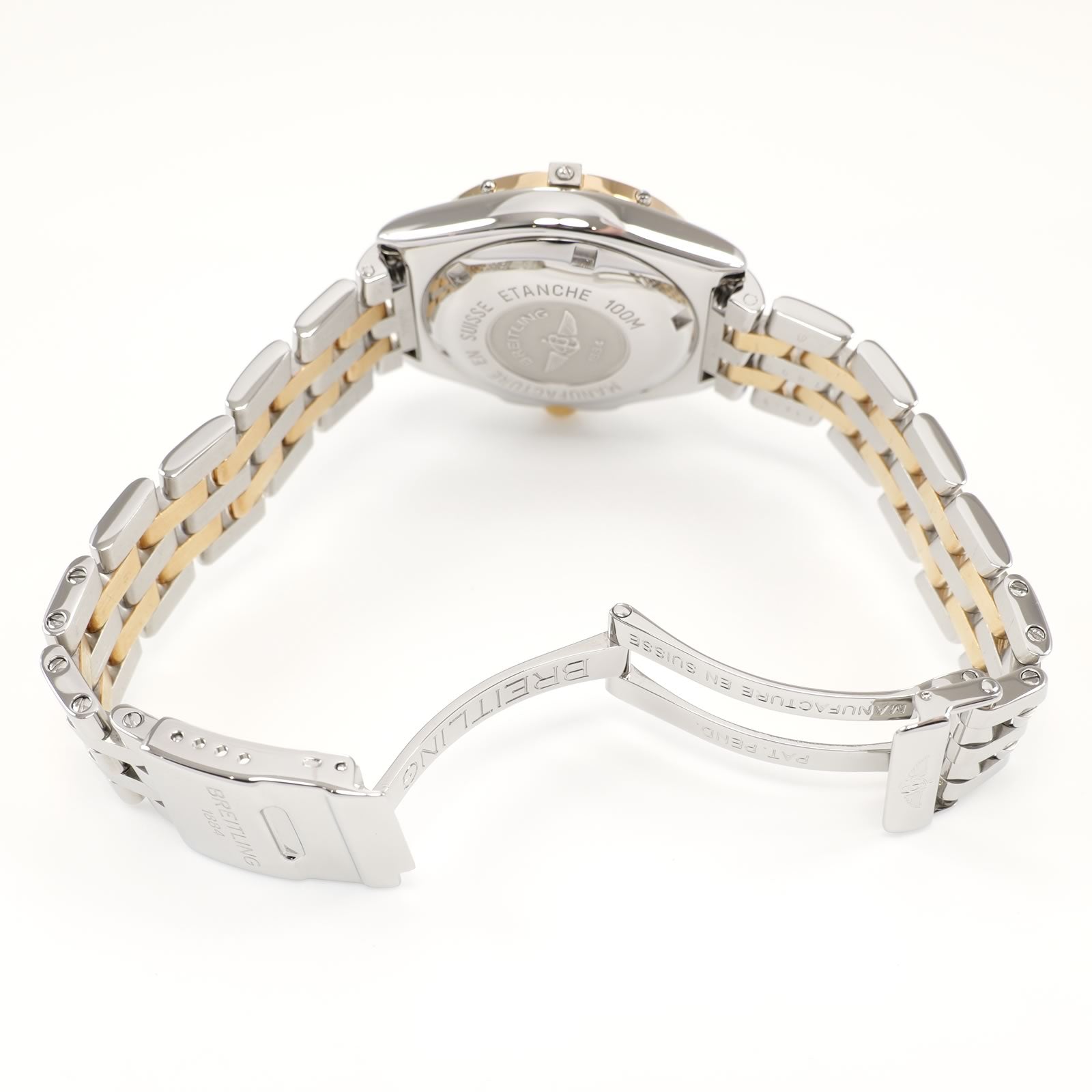 Breitling Wings D67050 folding stainless steel clasp