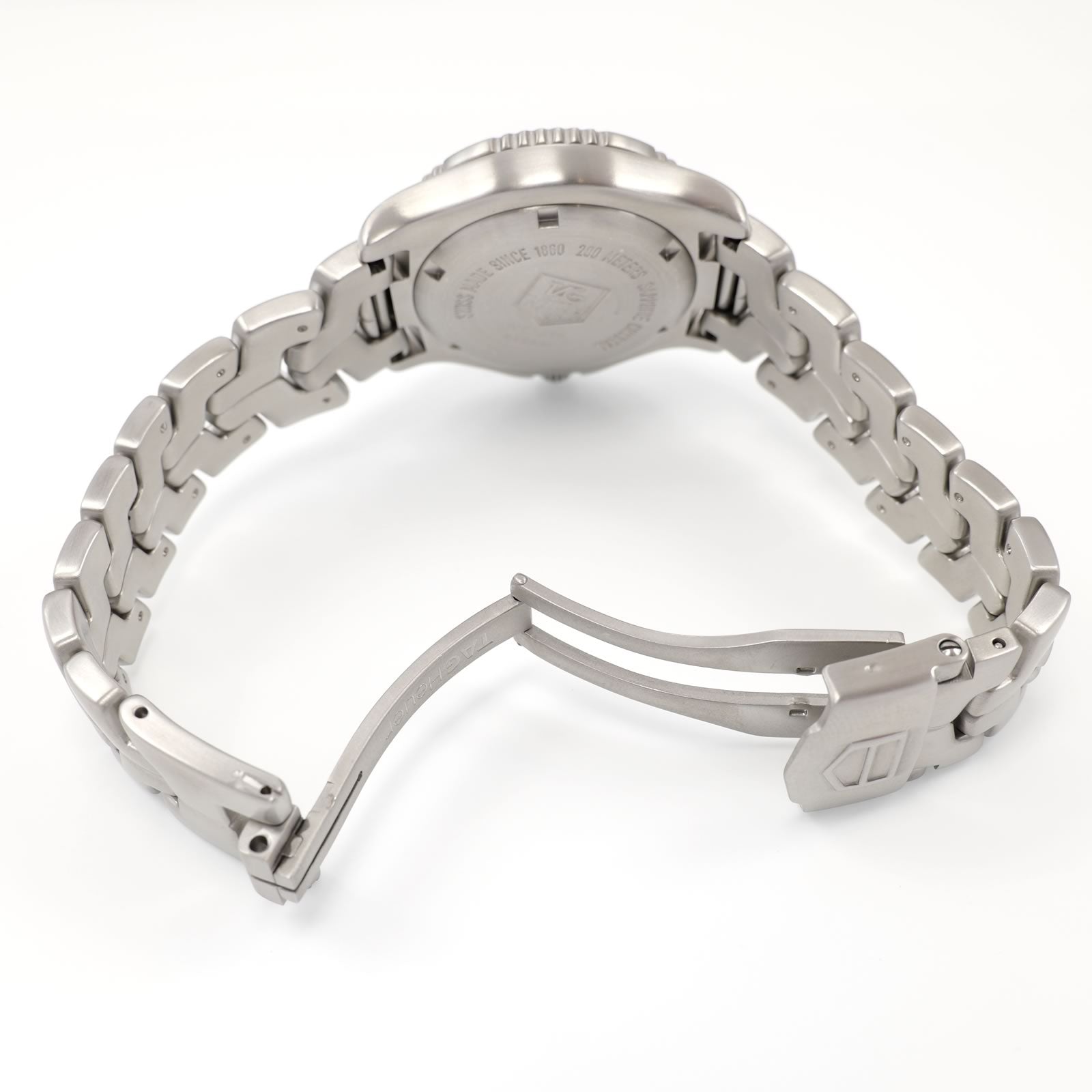 TAG Heuer Link WT1210 stainless steel folding clasp