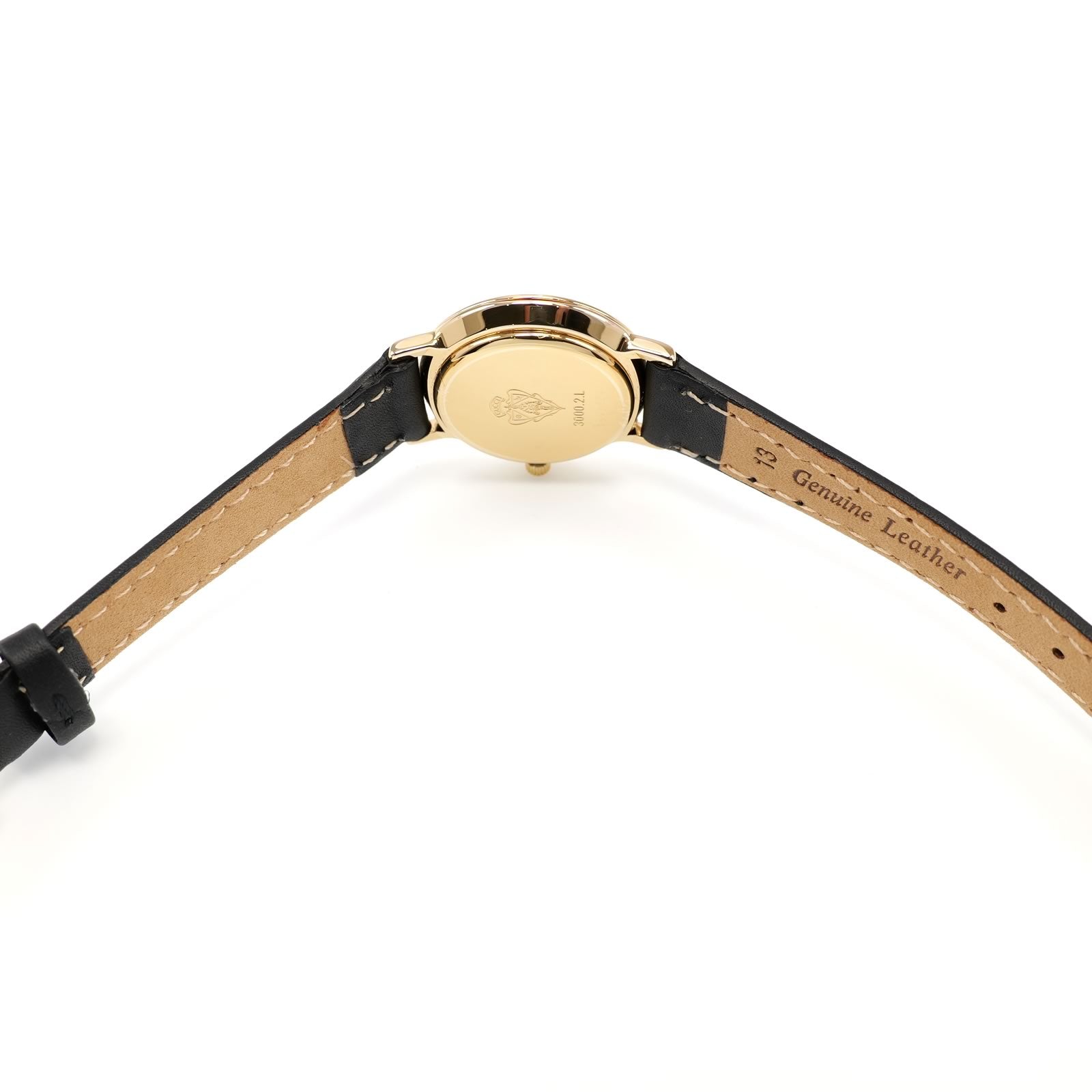 Gucci 3000L two piece black leather strap