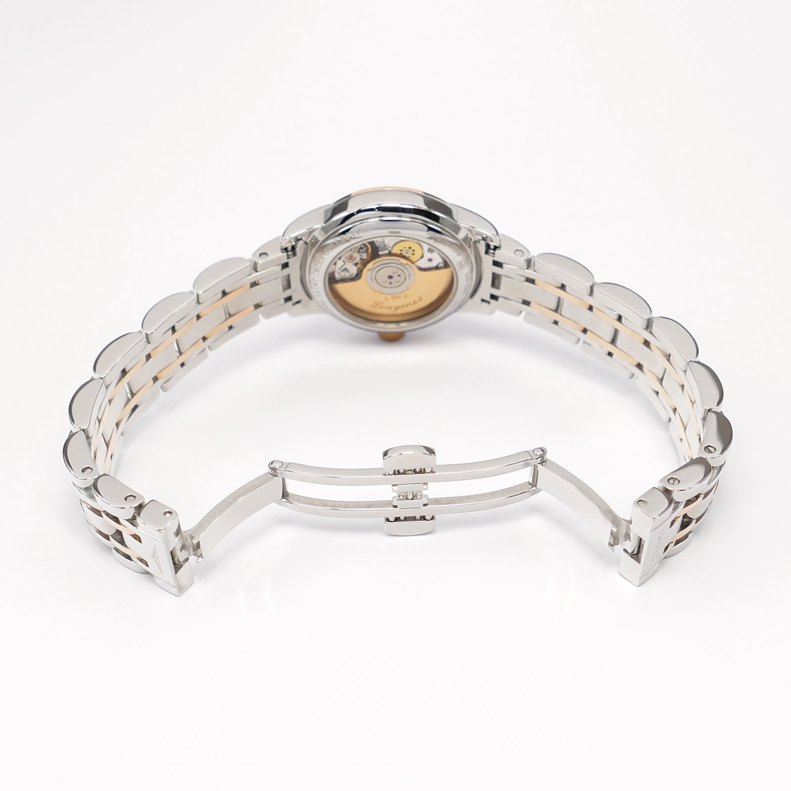 Longines Saint-Imier L2.263.5 bi folding stainless steel clasp