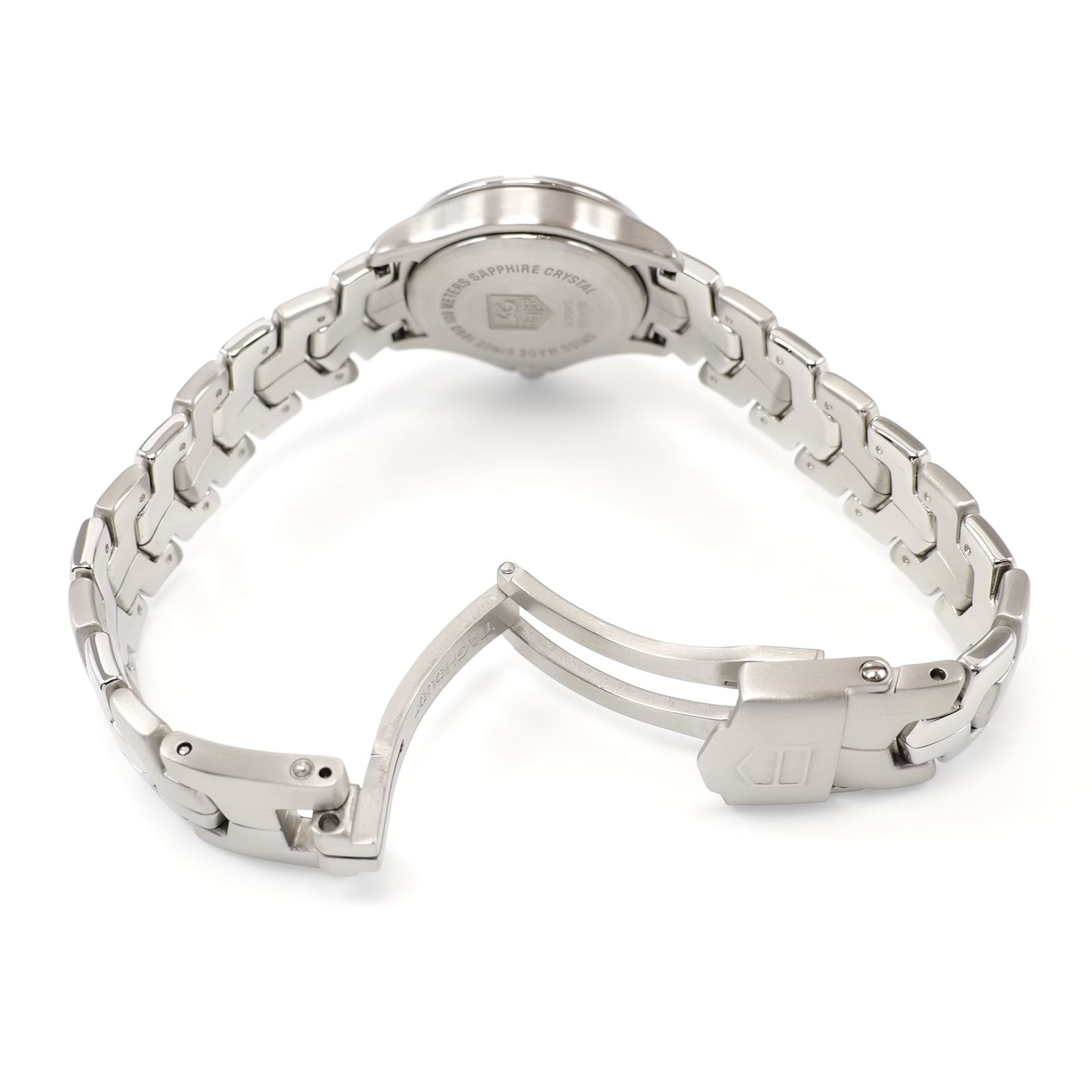 TAG Heuer Link WJF1412 stainless steel folding clasp