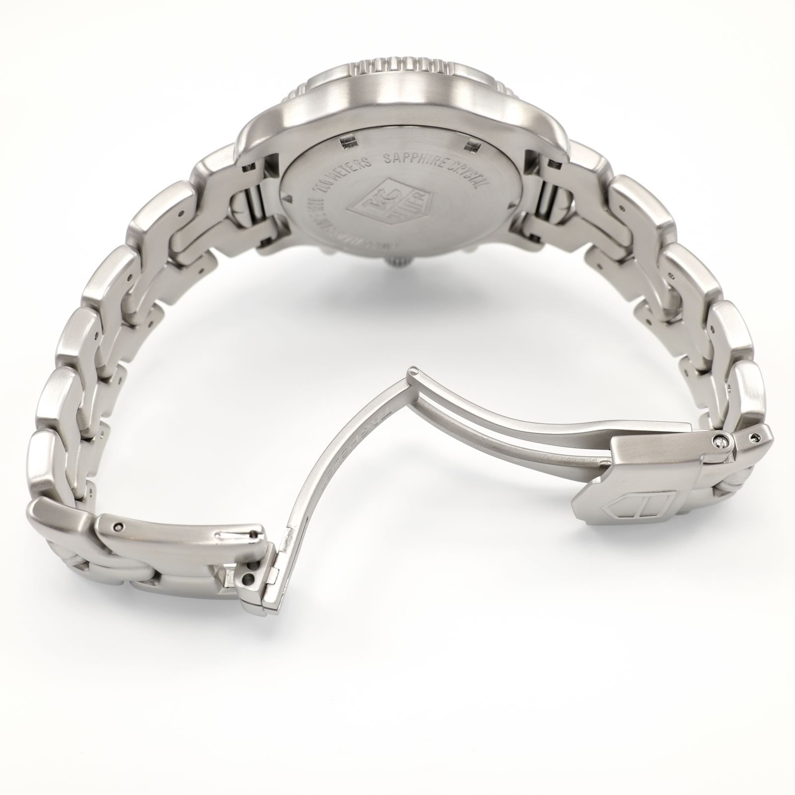 TAG Heuer Link Chronograph CT1110-0 stainless steel folding clasp