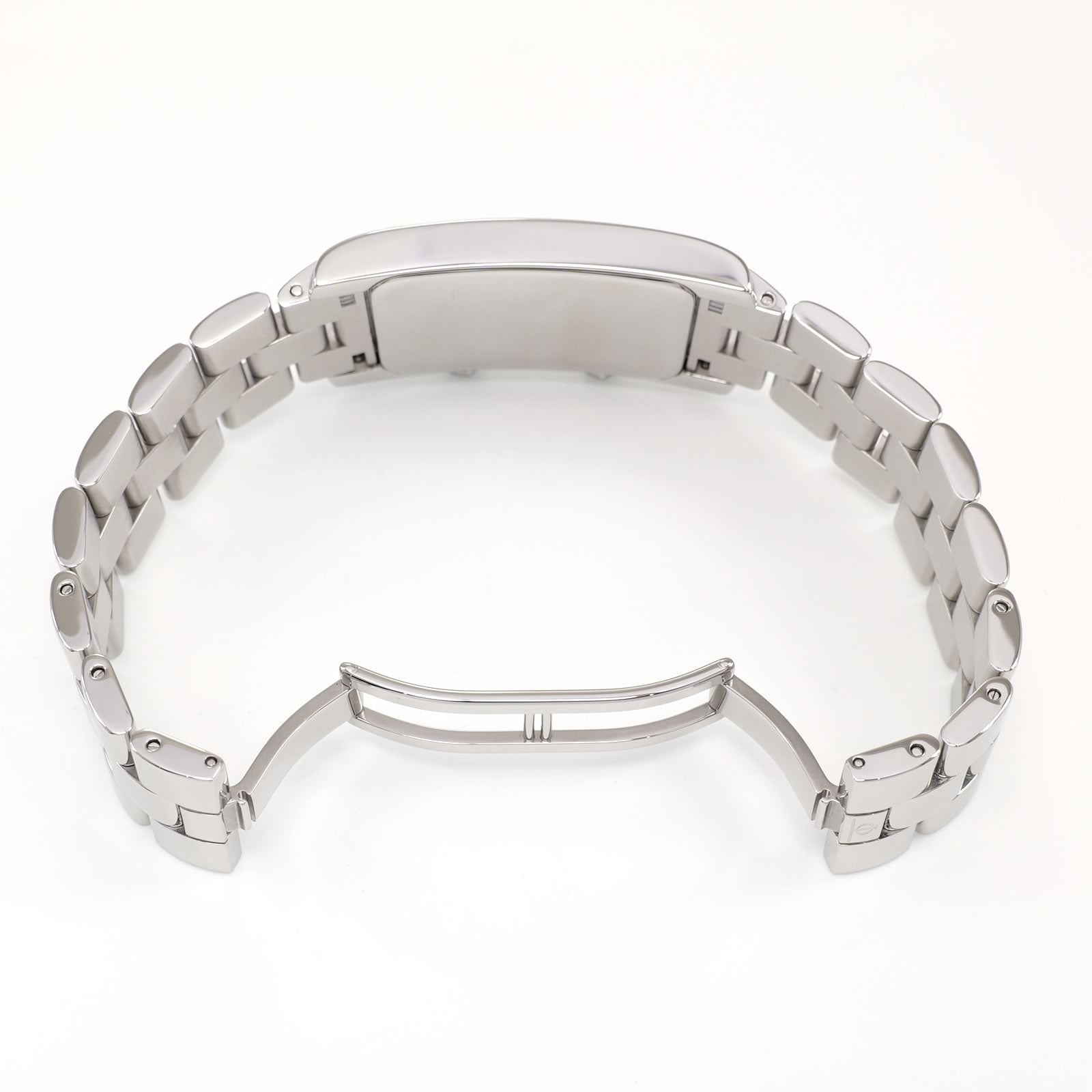 Baume & Mercier Hampton Dual Time MV045121 stainless steel folding clasp