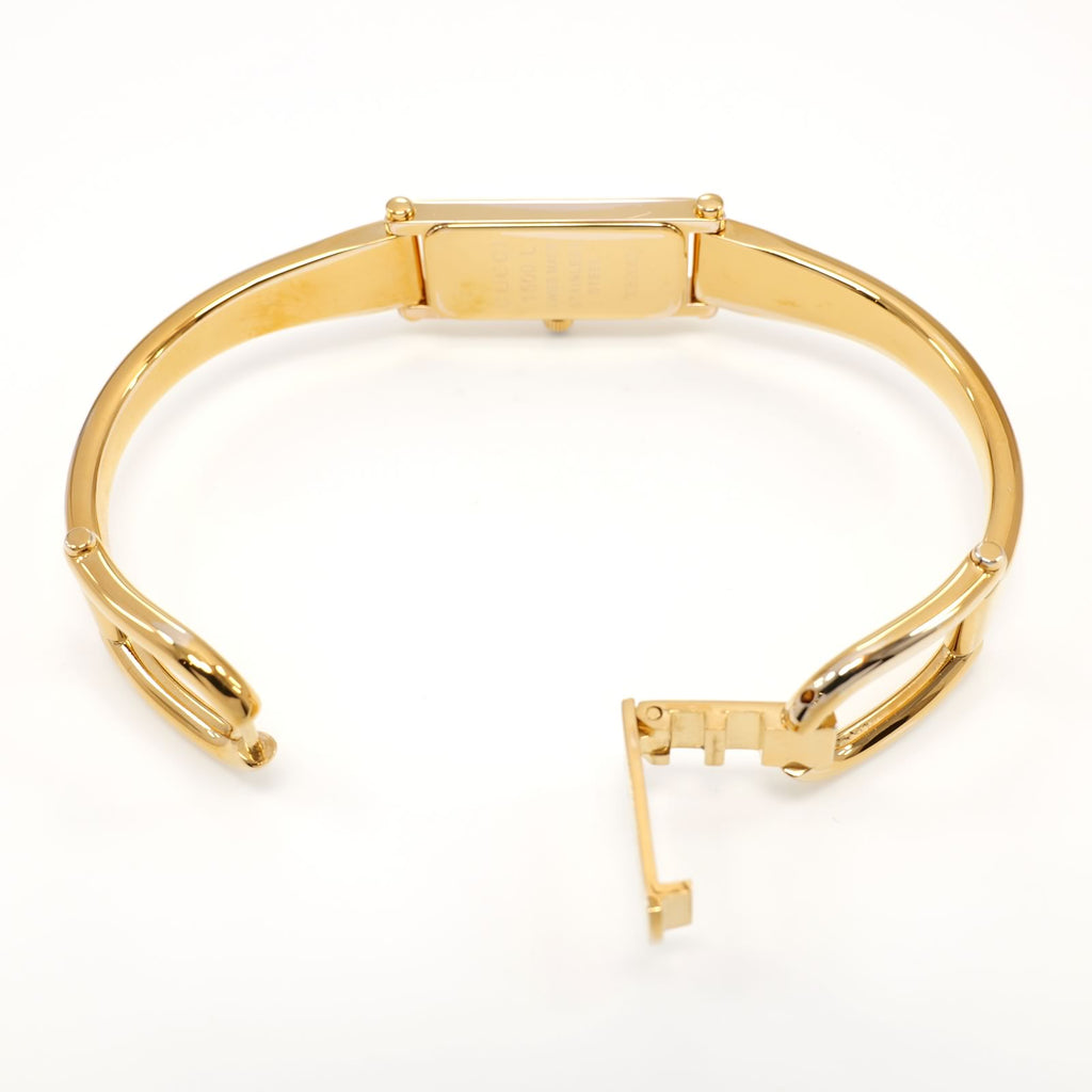 Gucci 1500L 18k Gold Plated Bangle clip