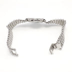 Michel Herbelin Perles 16873.B stainless steel pearl bracelet clip
